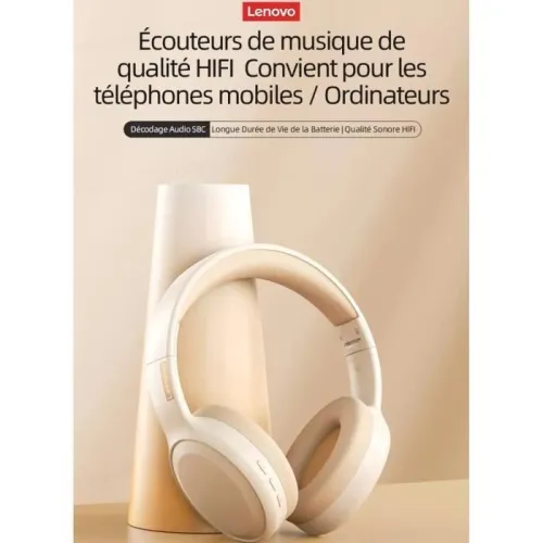  Casque lenevo think plus th30 original أصلي Casque lenevo think plus th30 original أصلي 