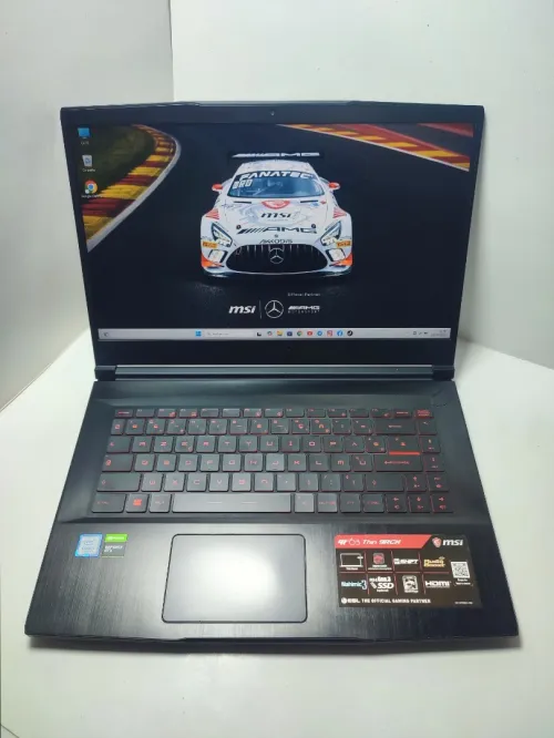 MSI GF63 I5 9300H -  GTX 1050TI 4GB - RAM 8GB DDR4 - 256GB SSD NVMe - CHARGEUR ORIGINAL