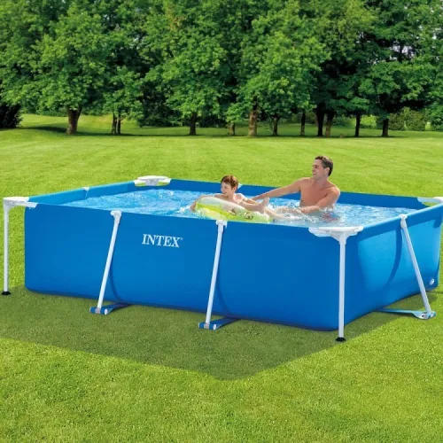piscine METAL  frame rectangulaire 2,60x1,60x0,65 M