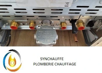 FILTRE GAZ POUR CHAUDIERE AVEC RACCORD