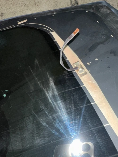 Pare Brise Arriere Peugeot 208 ORIGINALE ( 2019-2025 ) Lunettes arrière Peugeot 208