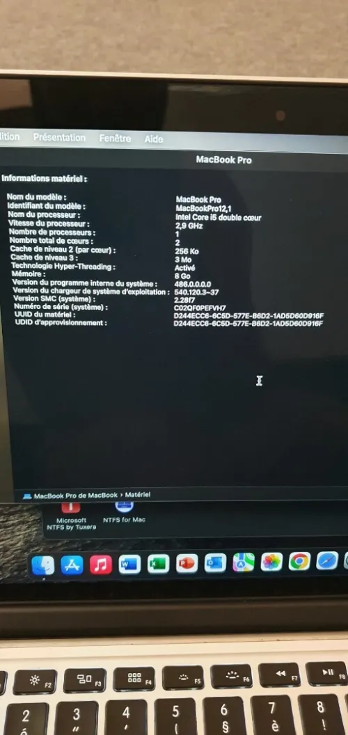 Macbook pro 2015
