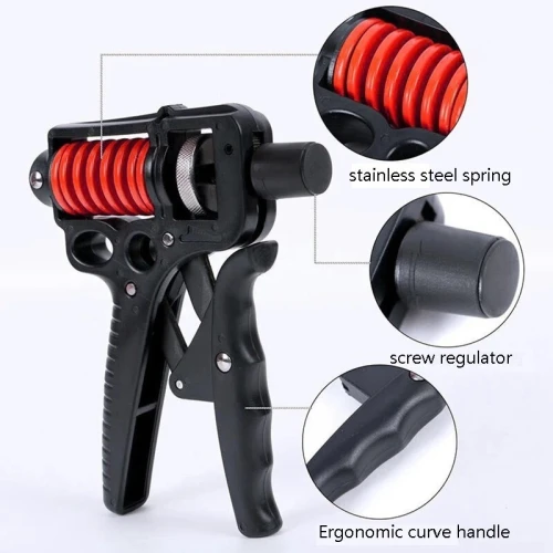 Pince de Renforcement Reglable 5 kg jusqu'a 165 kg Resistance pour Mains et Doigts