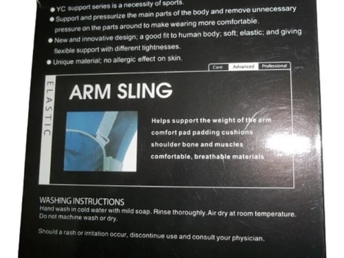 YC Support Arm, Shoulder, and Clavicle Immobilizer Sling