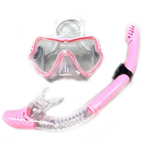 Lunettes de plongée & natation professionnelles en silicone anti-buée, séparation respiratoire