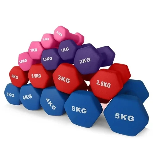Haltères - équipement de fitness, musculation à domicile, 0.5kg - 7kg