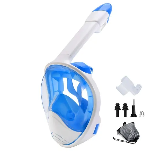 Masque de plongée sous-marin Anti-buée, visage complet, masques respiratoires en apnée