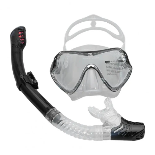 Lunettes de plongée & natation professionnelles en silicone anti-buée, séparation respiratoire