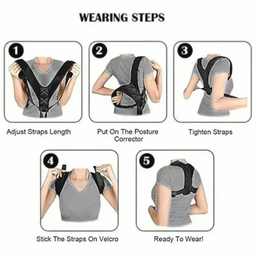 Ceinture de Correction de Posture du dos.
