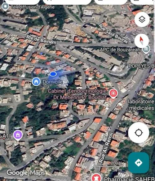 Vente Terrain Alger Bouzareah