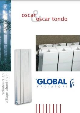 Radiateur pilier Global Colonne Global 4/5 éléments 1600/1800 cm 