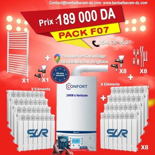 Packs Chaudiere Avec Radiateur Baxi/immergas/Junkers