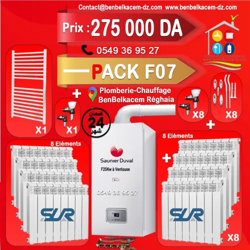 Packs Chaudiere Avec Radiateur Baxi/immergas/Junkers