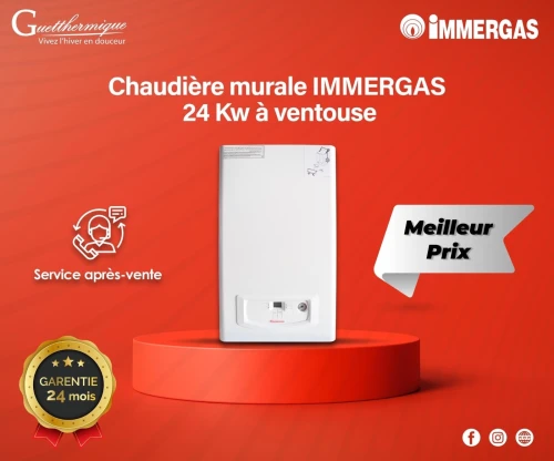 CHAUDIERE IMMERGAS 24KW A VENTOUSE