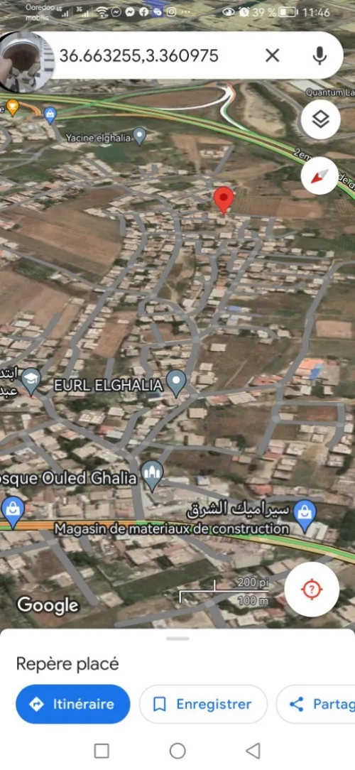 Echange Terrain Boumerdes Ouled moussa