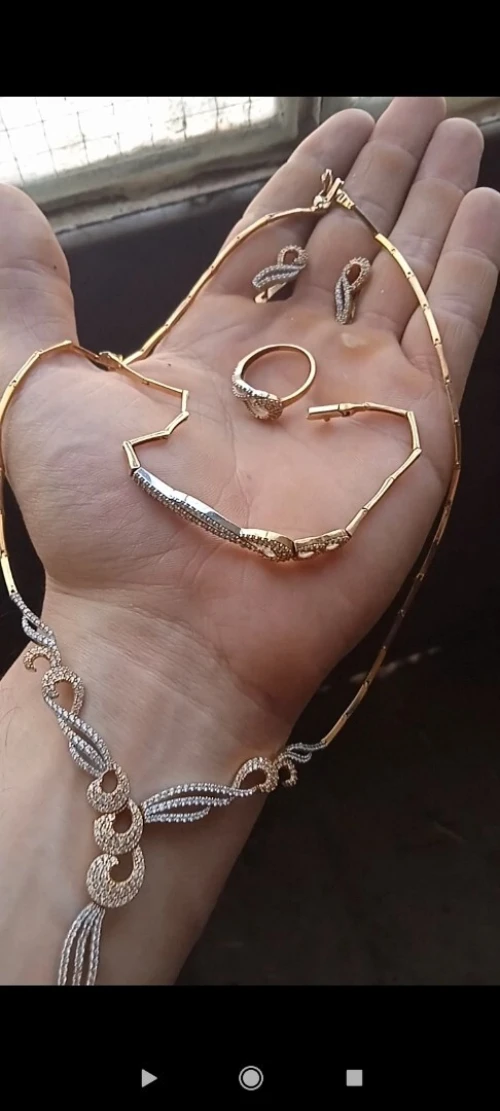 ذهب parure 750