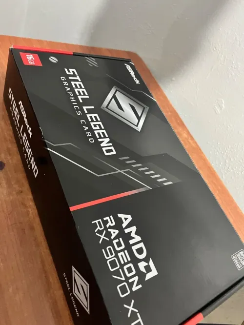 Rx 9070xt asrock legend steel