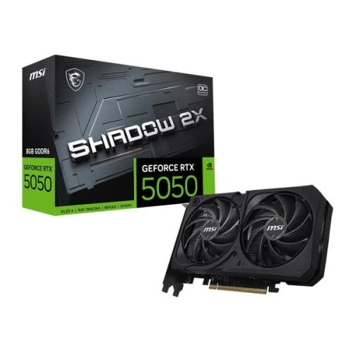 RTX 5050 8GO GDDR6 MSI SHADOW BLACK (7% POUR CEUX QUI VEULENT LACHETER SEULE)