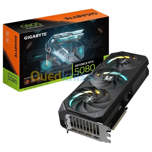 RTX 5080 16GO GDDR7 GIGABYTE GAMING OC