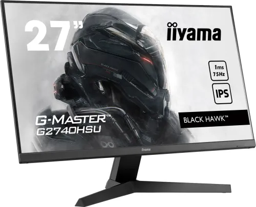 MONITEUR IIYAMA 27" 1920 x 1080 - 75 Hz -IPS 1 ms -16/9 - HDMI/DisplayPort-Haut-parleurs G2740HSU-B1