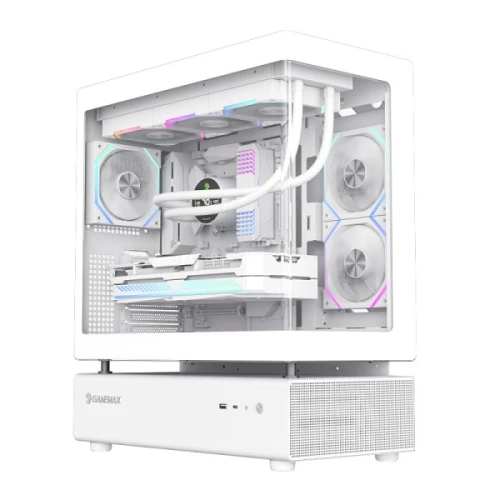 GAMEMAX N80WH MID TOWER RGB WHITE