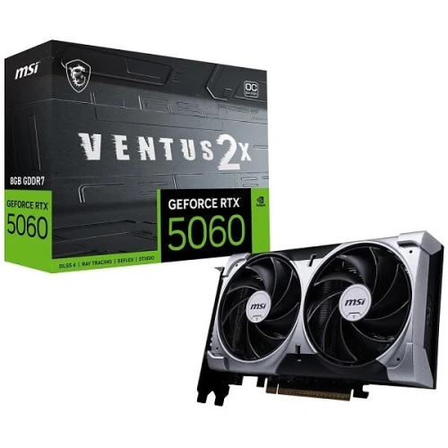 RTX 5060 08GO GDDR7 MSI VENTUS 2X OC TVD (7% POUR CEUX QUI VEULENT LACHETER SEULE)
