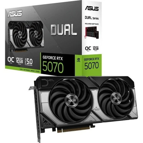 RTX 5070 ASUS DUAL 12GO GDDR7 CONFIG (7% POUR CEUX QUI VEULENT LACHETER SEULE)