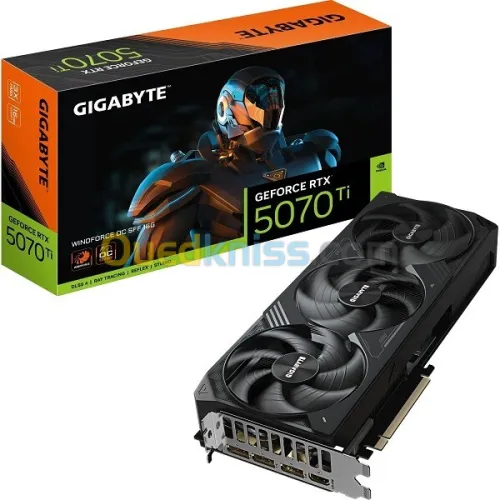 RTX 5070TI 16GO GDDR7 GIGABYTE WINDFORCE