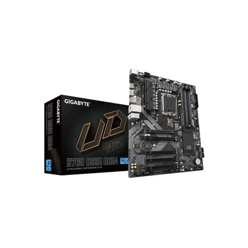 GIGABYTE B760 DS3H AX WIFI DDR4 ,PCIe 4.0 ,HDMI , DP ATX