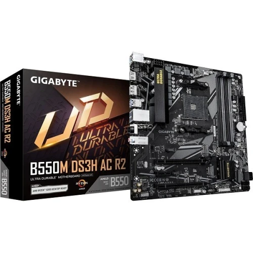 GIGABYTE B550M DS3H AC R2 WIFI ATX DDR4 PCIE 4.0 HDMI/DP (7% POUR CEUX QUI VEULENT LACHETER SEULE)