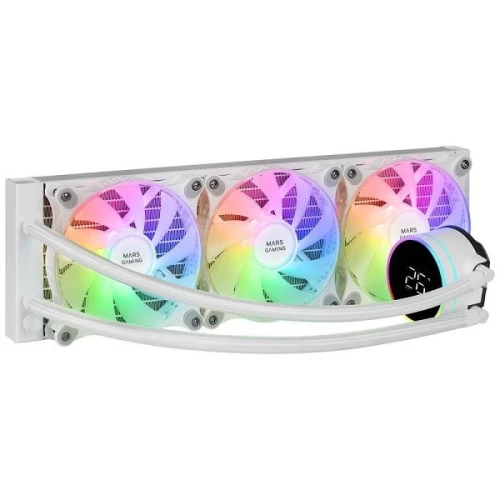 MARS GAMING ML-LCD360 + MINI LCD MONITOR WHITE
