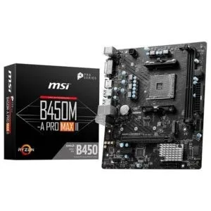 CARTE MERE MSI B450M-A PRO- MAX II  DDR4
