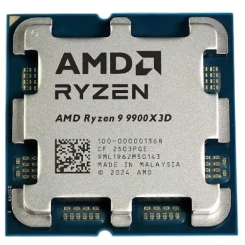 RYZEN 9 9900X 3D 16-COEURS 32-THREADS 5.6GHZ 64MO CACHE TRAY