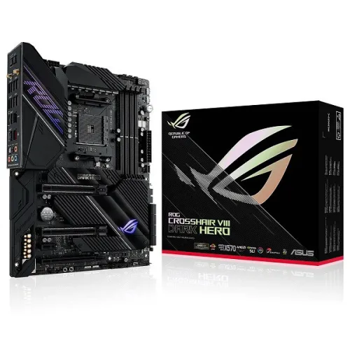 CARTE MERE AMD SOCKET AM4 CHIPSET X570 ASUS ROG X570 ROG CROSSHAIR VIII DARK HERO