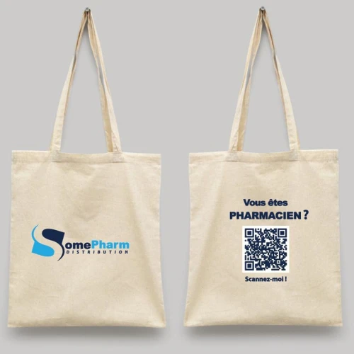 Tote Bag en tissus 35cm x 40cm