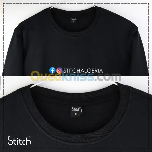 Sweatshirt sans capuche 