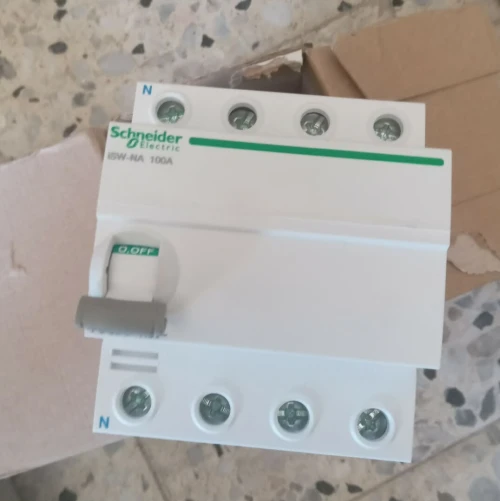 interrupteur-sectionneur Schneider Electric Acti9 iSW NA - 3P+N - 100A 415VCA  A9S70790