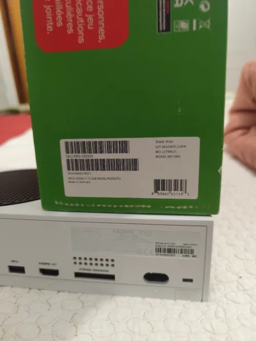 Xbox series s venu d'Europe 