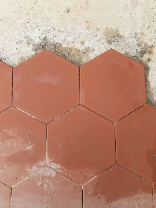 TOMETTE - HEXAGONALE - TERRE-CUITE