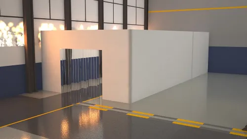 Séparation hangar 