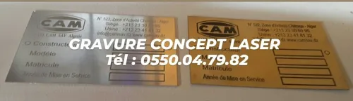 gravure et découpe en laser