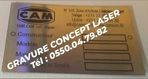 gravure et découpe en laser