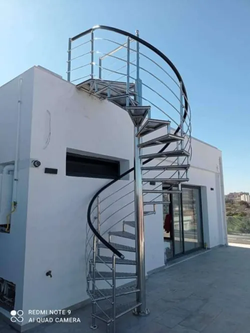 rampe escalier et garde corps en inox