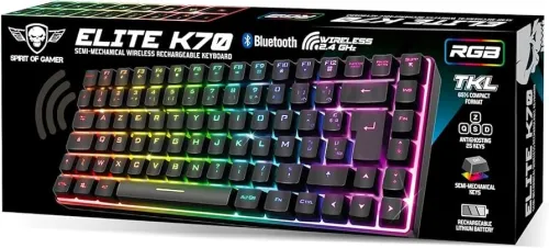 Clavier Spirit of gamer ELITE-K70 WIRELESS