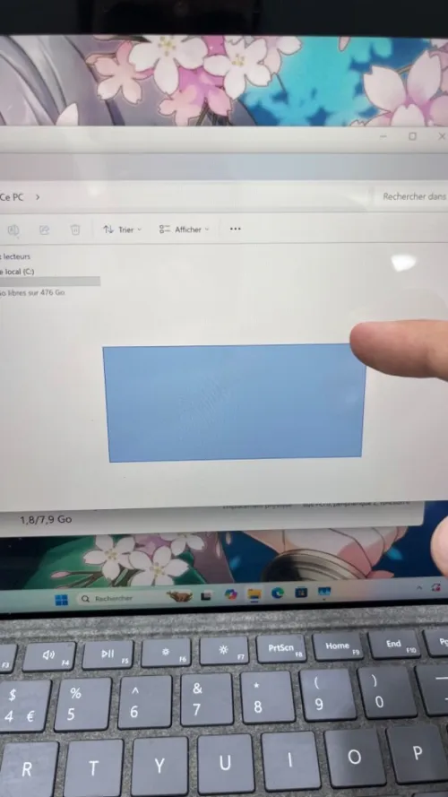 SURFACE PRO 9 2K I7-12TH 16RAM 512SSD IRIS XE FOURNI AVEC STYLET ORIGINAL 
