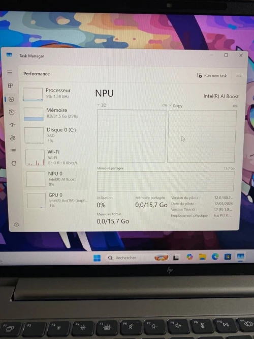 HP ELITEBOOK 640 G11 ULTRA 7 155H 14'' 32RAM 1TB SSD  INTEL R GRAPHICS BATTERIE CYCLE 8