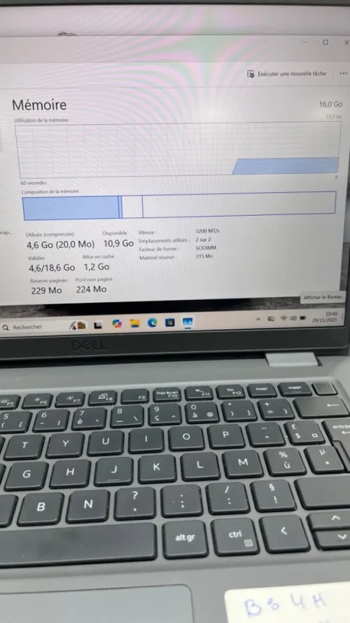 DELL LATITUDE 3440 I5-13TH 14'' FHD 16RAM 256SSD IRIS XE BATTERIE +4 HEURES