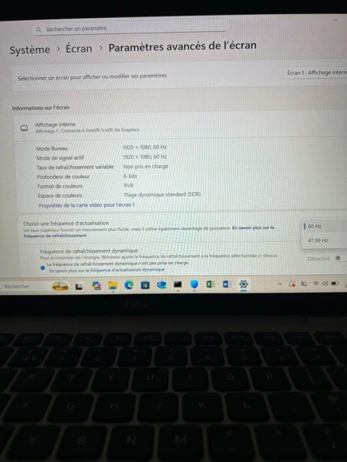 DELL LATITUDE 5430 I5-12TH 16RAM 256 SSD 14'' FHD IRIS XE GRAPHIC  TRES BON ETAT GARANTIE 06 MOIS