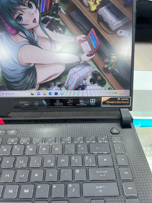 ASUS ROG STRIX AMD Ryzen 9 5900HX with Radeon  16RAM  512SSD RTX 3060 06GB DDR6  BATTERIE +5HEURES