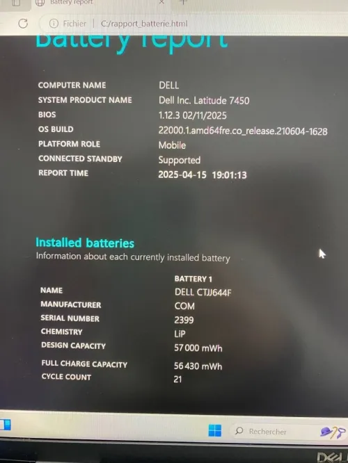 DELL LATITUDE 7450 ULTRA 5  135U 14'' 16RAM 512SSD INTEL R GRAPHICS 